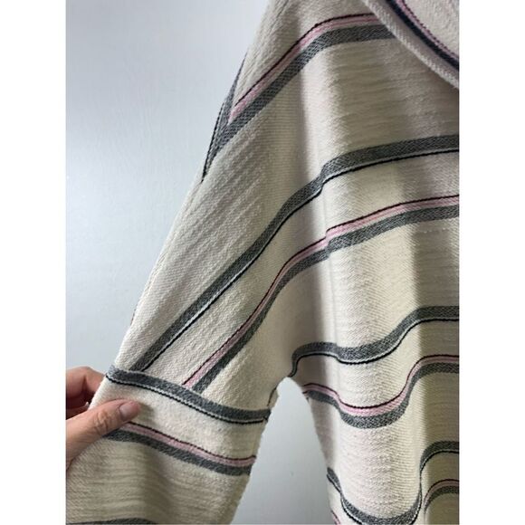 Dolan Cowlneck Striped Top Size S - Picture 4 of 9